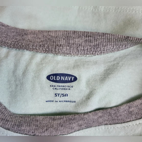 Old‎ Navy Boys Toddler Mint Green Gray Sleeveless Muscle Pocket Tank 5T/5A New - Picture 2 of 5